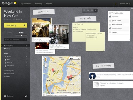Springpad | Use the Board to visually organize the contents of your Springpad notebooks! | Wepyirang | Scoop.it