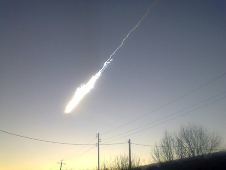 Video collection of the Chelyabinsk meteorite that crashed into Lake Chebarkul, Russia | Amazing Science | Scoop.it