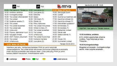 Finnish HbbTV launch enables new services for TV channels | HbbTV | Scoop.it