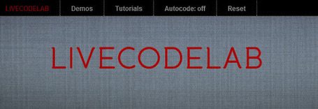 Graphisme & interactivit&eacute; blog par Geoffrey Dorne &raquo; Designers : codez en ligne et en temps r&eacute;el ! | Outils et ressources pour la cr&eacute;ation num&eacute;rique | Scoop.it