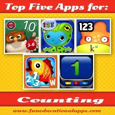 Top Five Counting Apps for Toddlers and Preschoolers - | Best Apps for Kids | Scoop.it