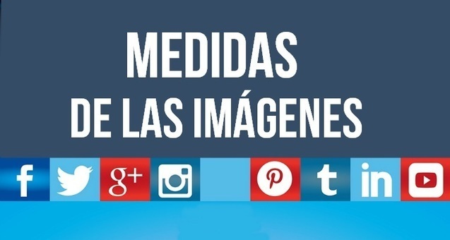 InfografÍa Los Tamaños De Las Imágenes Para Las Redes Sociales