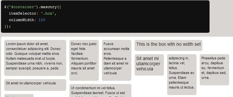Masonry - un plugin jquery pour faire des walls &agrave; la pinterest | formation 2.0 | Scoop.it