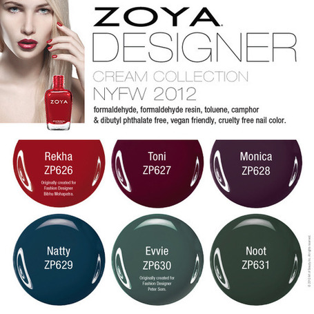 Zoya Nail Polish, Zoya Nail Care Treatments and Zoya Hot Lips Lip Gloss: