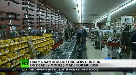 Fear & Loading: Record gun sales as ban demand backfires (Video) | MN News Hound | Scoop.it