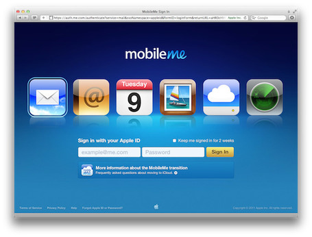 Daily Tip: How to transfer your MobileMe account to iCloud ... | Apple Rocks! | Scoop.it