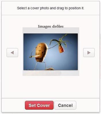 Ajouter une couverture sur un board Pinterest | Actualit&eacute;s sur le Social Media Management | Scoop.it