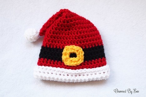 Free Crochet Pattern: Preemie Santa Hat Just ...