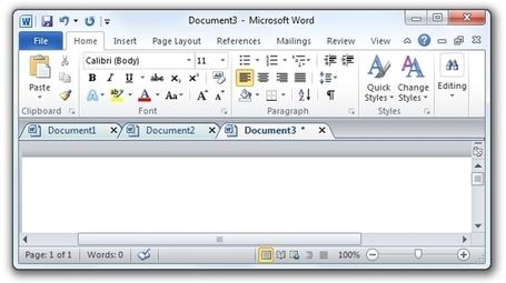 Office Tab &ndash; Des onglets sous Word, Excel et Powerpoint (Office) | formation 2.0 | Scoop.it