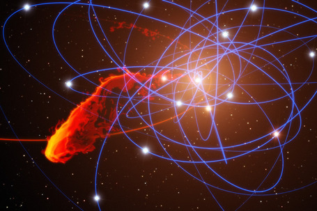 APOD: 2011 December 30 - The Diner at the Center of the Galaxy | Universo | Scoop.it