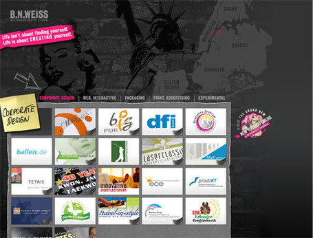 50 Beautifully Dark Web Designs Inspire | Design Revolution | Scoop.it