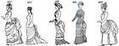 Le costume en France de 1870 &agrave; 1890 | GenealoNet | Scoop.it