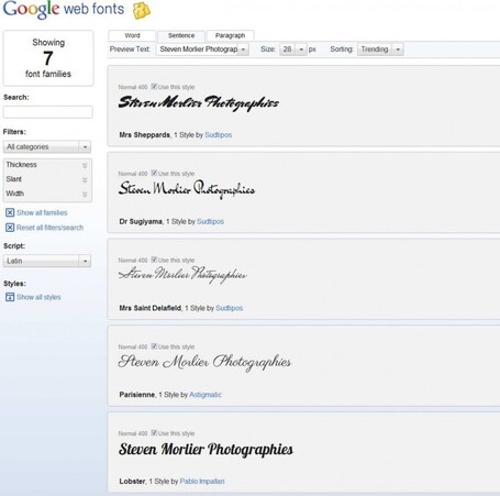 Tutoriel WordPress: Google Web Font pour choisir la police de son ... | Veille WordPress - MonBlogPro.fr | Scoop.it