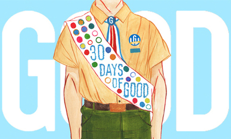 The GOOD 30-Day Challenge: GOOD Citizenship | P2P Urbanism | Scoop.it