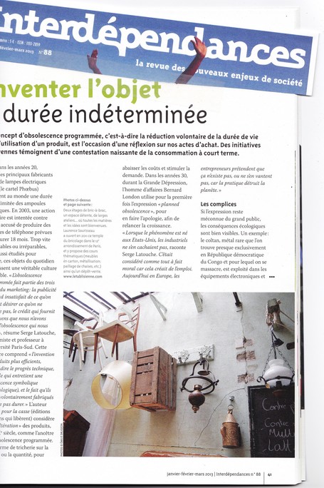 Interd&eacute;pendance N&deg;88, janvier-f&eacute;vrier-mars 2013 | Just Do It Yourself | Scoop.it