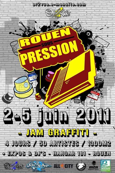 Rouen sous Pression | Jam Graffiti | 2-5 juin | Rouen | Scoop.it