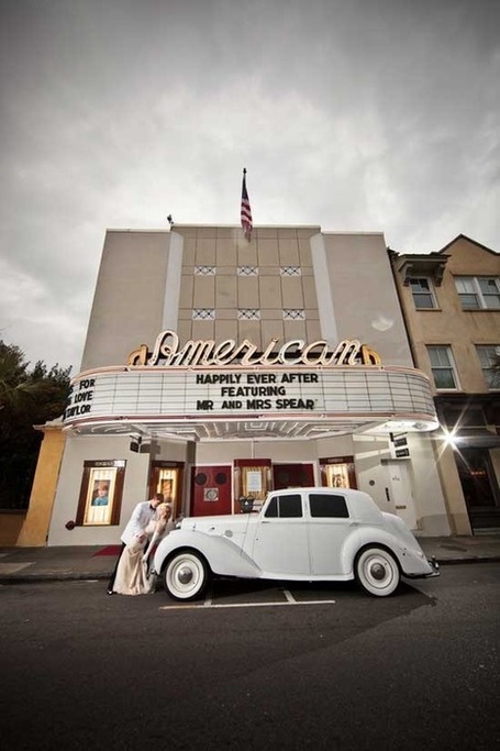 Amy Josh 39s 1920s Art Deco American Theater Wedding