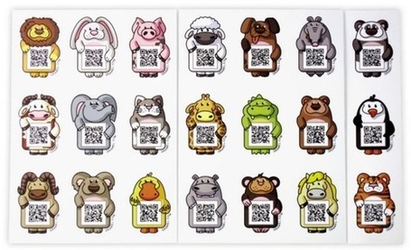 FREE MESSAGE STICKERS BY QRAMEL | QRiousCODE | Scoop.it