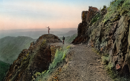 Historical Smoky Mtns Photos: Charlie&rsquo;s Bunion | Tennessee Libraries | Scoop.it