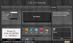 Genera efectos CSS3 online con CSS3 Maker – Buscando en la red ... | Noticias de html5 + CSS3 | Scoop.it