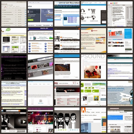 Recopilatorio de sitios con audio (música, sonido, efectos sonoros) libre para usar en nuestros proyectos.- | Educación en Castilla-La Mancha | Scoop.it