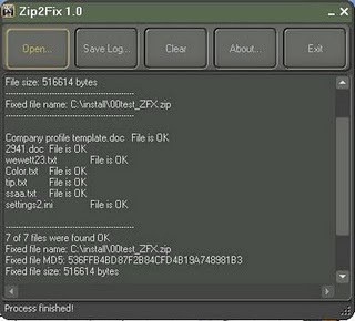 Leelu Soft: Zip2Fix 1.0 | Trucs et astuces du net | Scoop.it