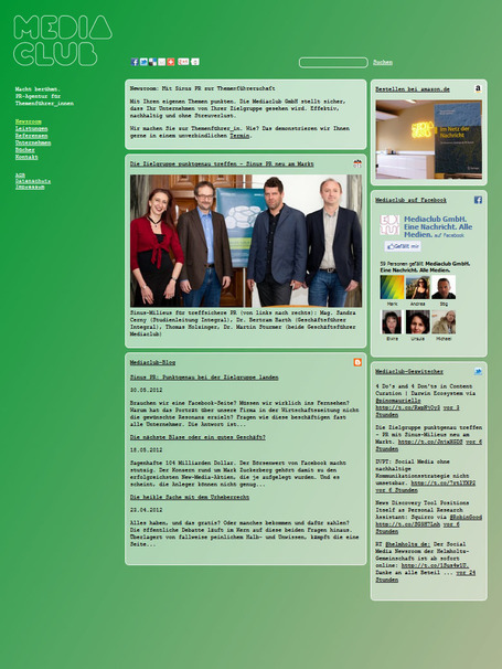 Ein Social Media Newsroom in sechs Farben: Mediaclub 2/6 | Social Media Newsrooms | Scoop.it