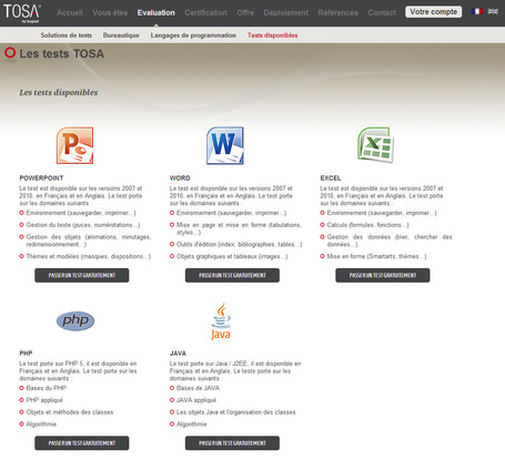 Test Excel, Word, Powerpoint gratuits - Test en ligne PHP et JAVA | formation 2.0 | Scoop.it