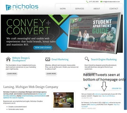 9 Tips for Integrating Social Media on Your Website | Social media culture | Scoop.it