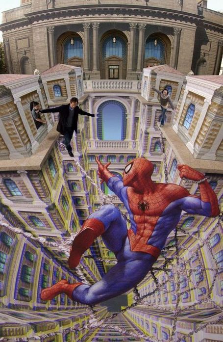 Extra dimension: artist's stunning 3D street art in new book | Machinimania | Scoop.it