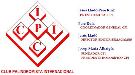 CLUB PALINDROMISTA INTERNACIONAL | Pal&iacute;ndroms  Pal&iacute;ndromos Palindromes | Scoop.it