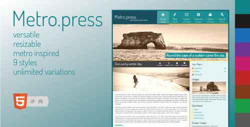  Metro.press   Expressive WordPress Theme