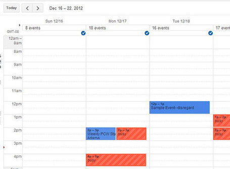 Los 10 mejores trucos para Google Calendar | Cicle inicial | Scoop.it