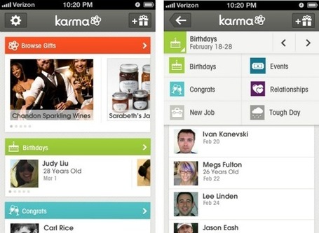 Social Media Tips: Facebook Acquires Gift-Giving App Karma | How to Use Social Media | Scoop.it