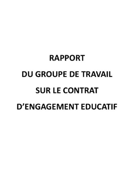 Le rapport sur le contrat d&rsquo;engagement &eacute;ducatif enfin d&eacute;voil&eacute;. | Animation et accueils collectifs de mineurs | Scoop.it