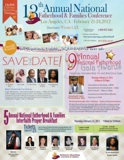 EVENT RECAP *13TH ANNUAL NATIONAL FATHERHOOD AND FAMILIES&nbsp;CONFERENCE | narme | Scoop.it