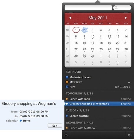 AppShopper.com &raquo; Fantastical for Mac Gets Ability to Create and Edit Reminders | The Digital Professor | Scoop.it