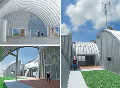Steel House: Modular, Prefab, Off-the-Grid Green Design | Designs & Ideas on Dornob | What Surrounds You | Scoop.it