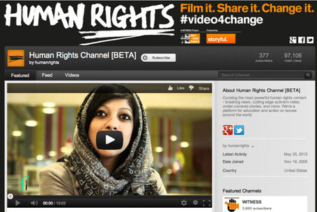 YouTube launches new Human Rights channel | Technoculture | Scoop.it