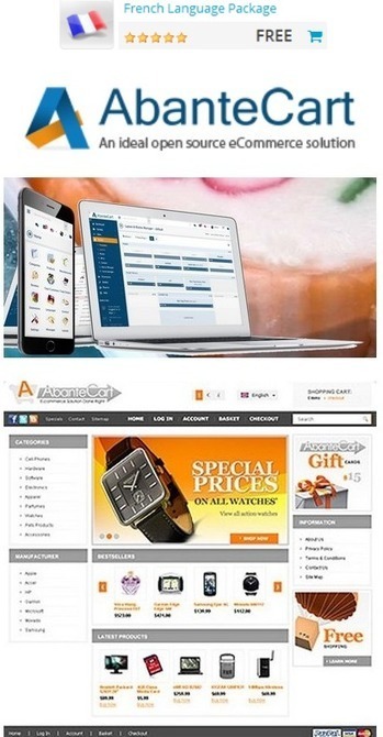 logiciel professionnel gratuit AbanteCart Fr 2015 Plateforme eCommerce complète et gratuite | Logiciel Gratuit Licence Gratuite | Scoop.it