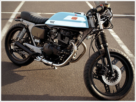 ATJ Project's '83 Honda CB400 Caf&eacute; Racer | Cafe Racers | Scoop.it