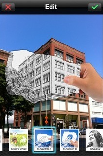 Turn photos into sketches on iOS | iPad:  mobile Living, Learning, Lurking, Working, Writing, Reading ... | Scoop.it