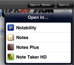 Opening PDF Files on Your iPad - Favorite App Missing from the "Open In" List | iPad Academy | Learning Support Technologies | Scoop.it