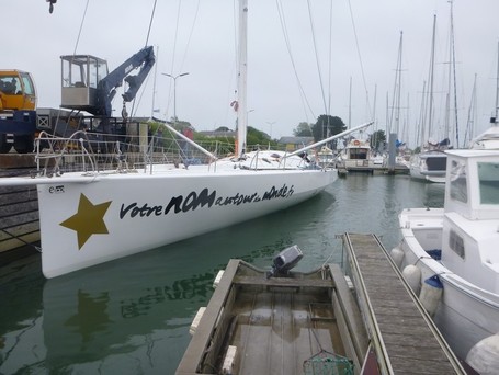 Mise &agrave; l&rsquo;eau | Bertrand de Broc &ndash; Votre nom autour du monde | Vend&eacute;e Globe | Scoop.it