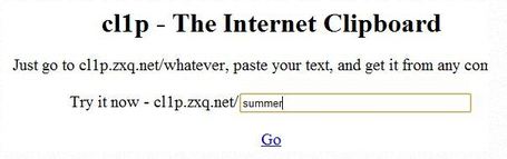 Clip: An Internet Clipboard To Copy Paste Text Between Computers | Educatief Internet | Scoop.it