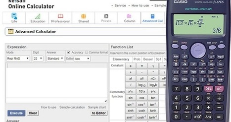 Calculadora avanzada Casio Online con hasta 130 dígitos de precisión  | tecno4 | Scoop.it