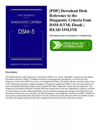 Dsm 5 Italiano Pdf Download