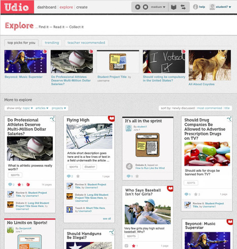 Udio - Join Research on UDL online reading materials for Middle School Learners | UDL - Universal Design for Learning | Scoop.it