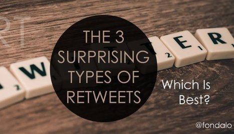 The 3 Surprising Types Of Twitter Retweets | Distance Learning, mLearning, Digital Education, Technology | Scoop.it