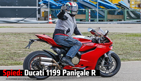 Spied: Ducati 1199 Panigale R | Ductalk: What's Up In The World Of Ducati | Scoop.it